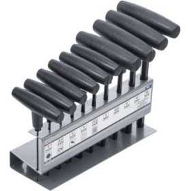 Jeu de tournevis avec poignÃ©e en T six pans intÃ©rieurs 2 10 mm 10 piÃ¨ces