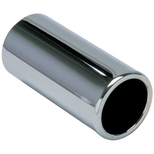 SORTIE D'ECHAPPEMENT RONDE 80MM CHROMEE