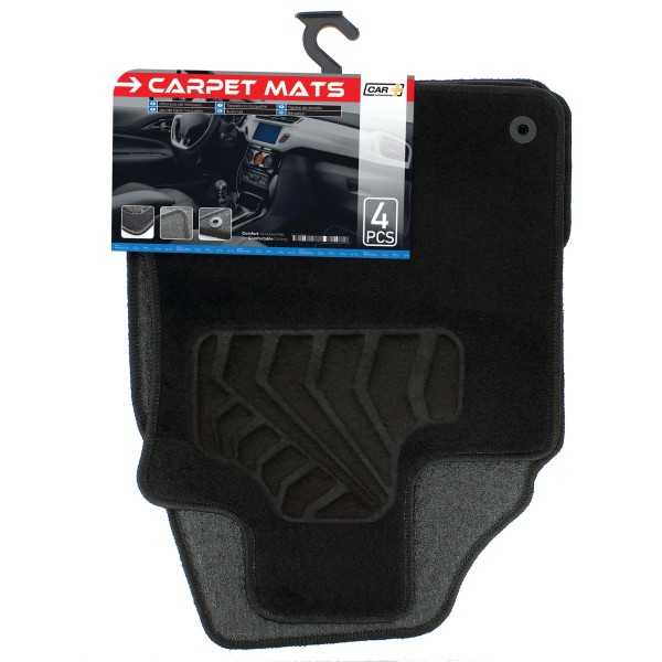 TAPIS MOQUETTE SUR MESURE 4PCS NISSAN QASHQAI 2007-2014 - FDS