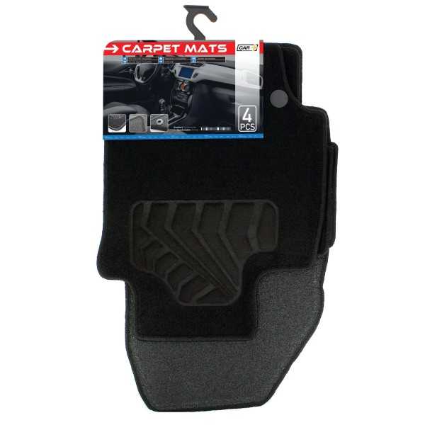 TAPIS MOQUETTE SUR MESURE 4PCS RENAULT CAPTUR - 2013 - FDS