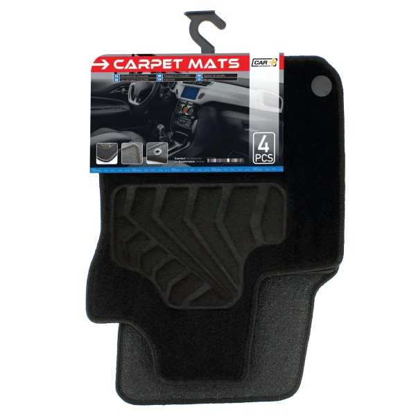 TAPIS MOQUETTE SUR MESURE 4PCS RENAULT TWINGO III - 2014 - FDS