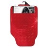 TAPIS CAOUTCHOUC LOOK ALU 4PCES ROUGE