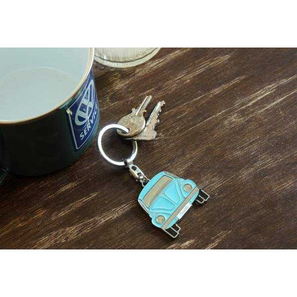 VW BEETLE CLÉS EN CADEAU TIN - BLEU |  | Accessoires de voiture