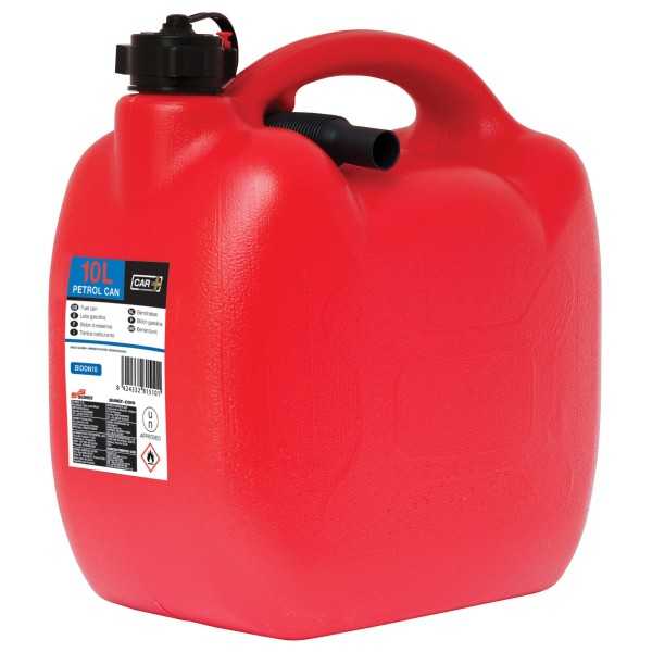 BIDON A CARBURANT + FLEXIBLE HOMOL EU 10L
