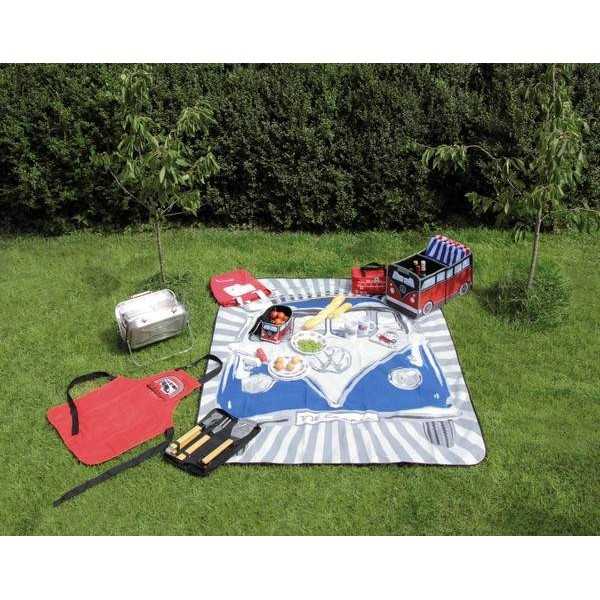 VW T1 BUS RANGEMENT PLIABLE - ROUGE / NOIR |  | Décoration