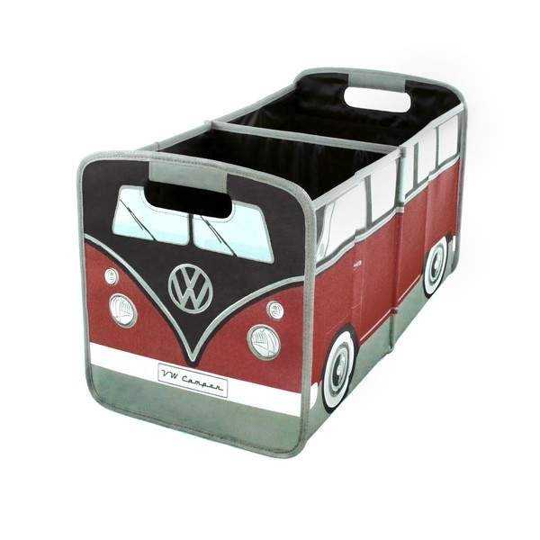 VW T1 BUS RANGEMENT PLIABLE - ROUGE / NOIR |  | Décoration