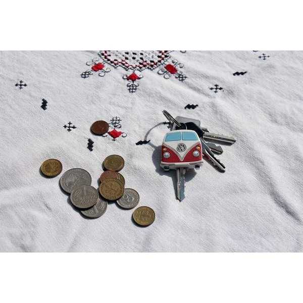 COUVRE-CLÉS POUR BUS VW T1 ENSEMBLE DE 3 PIÈCES SOUS BLISTER |  | A...