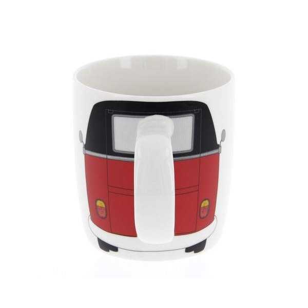 VW T1 BUS MUGS 370ml EN COFFRET - ROUGE / NOIR