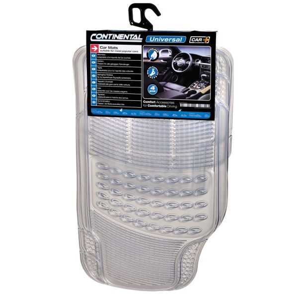 TAPIS DE SOL UNIVERSEL 4PCES TRANSPARENT