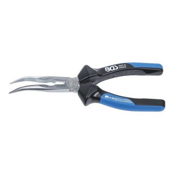 Pince tÃ©lÃ©phone avec tranchant coudÃ© 200 mm