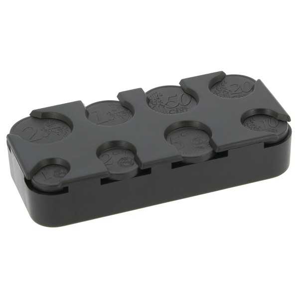 COFFRET PORTE MONNAIE EURO EN ABS
