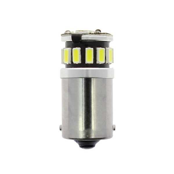 LED T4W BA9S CANBUS - 5 LEDS - 6500K BLANC PURE - 2PCS