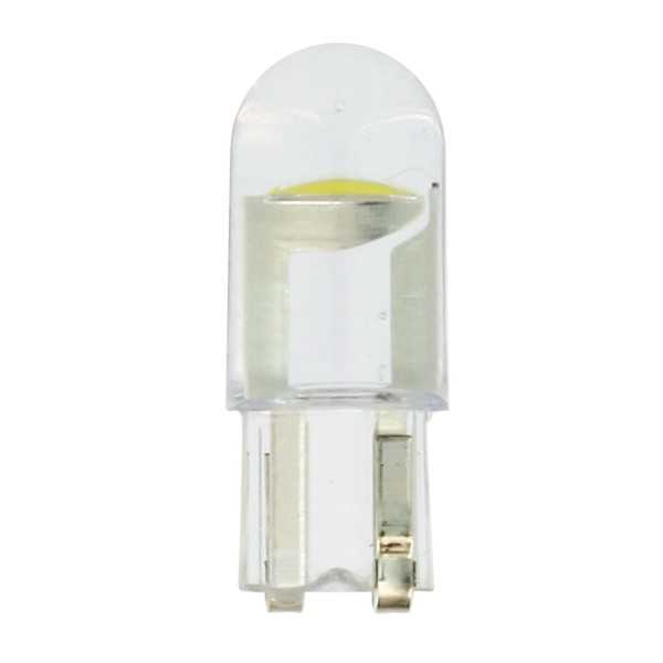 LED T10 W5W W2.1X9.5D - 1 LED 10MM - 6500K BLANC PURE - 2PCS