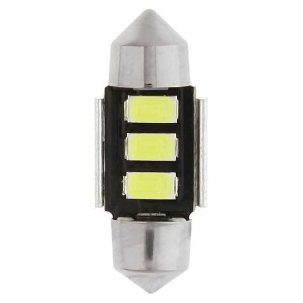 NAVETTE LED C5W SV8.5 31MM CANBUS - 3 LEDS - 6500K BLANC PURE - 1PC