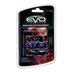 LED POINTS LUMINEUX STROBE - ROUGE  - 3PCS - FDS