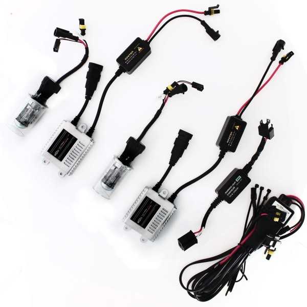 KIT HID H4 P43T SLIM BALLAST CANBUS 35W - 4300K BLANC ORIGINE - FDS