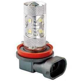 AMPOULE LED 12/24V 50W H11 BLANC - 1PCE - SCT