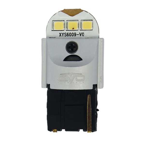 AMPOULE LED S600 12/24V T20 W21W CANBUS - 6500K BLANC PURE - 1PC
