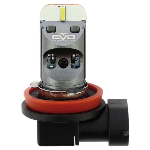 AMPOULE LED S600 12/24V H11 CANBUS - 6500K BLANC PURE - 1PC