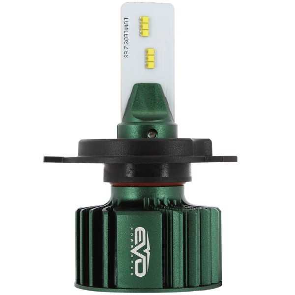 KIT DE CONVERSION SPORT LED H4 P43T - 6000K BLANC PURE - 2PCS