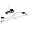 2 TUBES NEON FLEXIBLE 9" LEDS BLANC - FDS