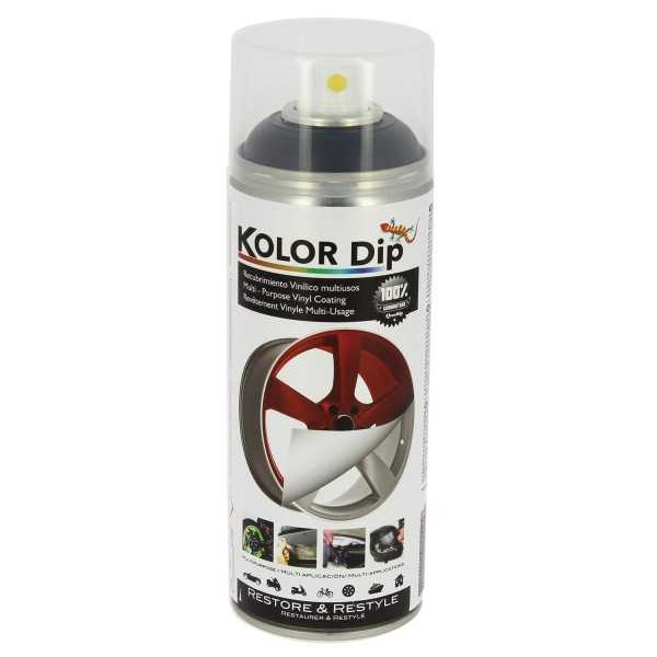 KOLOR DIP PEINTURE FINITION NOIR METALLIQUE SPRAY - 400 ML - MSDS