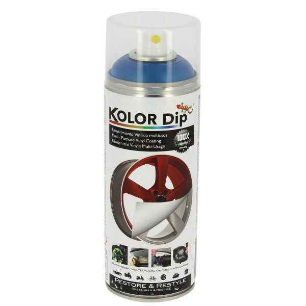 KOLOR DIP PEINTURE FINITION  BLEU METALLIQUE - SPRAY 400ML - MSDS