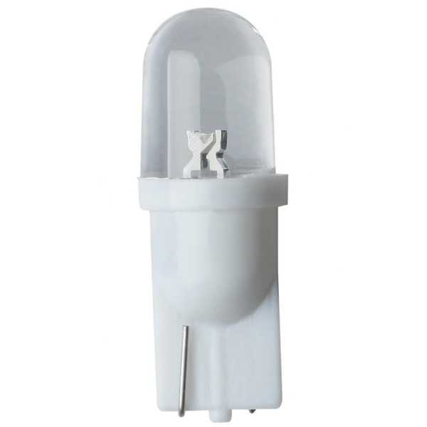 BLISTER 2 AMPOULES FEUX DE POSITION LED T10-WEDGE BLANCHES