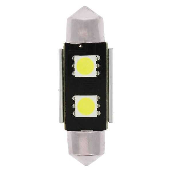 AMPOULE NAVETTE LED 12V 3W ERROR FREE C5W 10x37mm