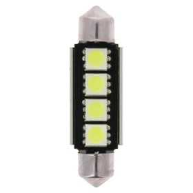 AMPOULE NAVETTE LED BLANC SMD SV8