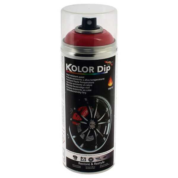 KOLOR DIP PEINTURE ETRIER ROUGE RESISTANTE A LA CHALEUR - MSDS