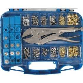 Assortiment pince grip et oeillets 275 piÃ¨ces