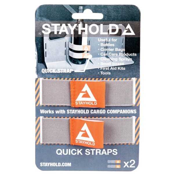 PACK STAYHOLD METRO GRIS - 2 METRO + 4 SANGLES QUICK