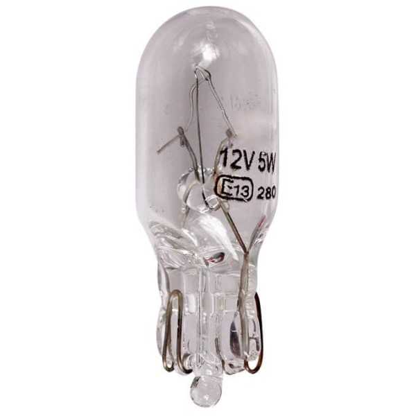 BLISTER 2 AMPOULES WEDGE 12V. 3W. T10 W2.1x9.5D