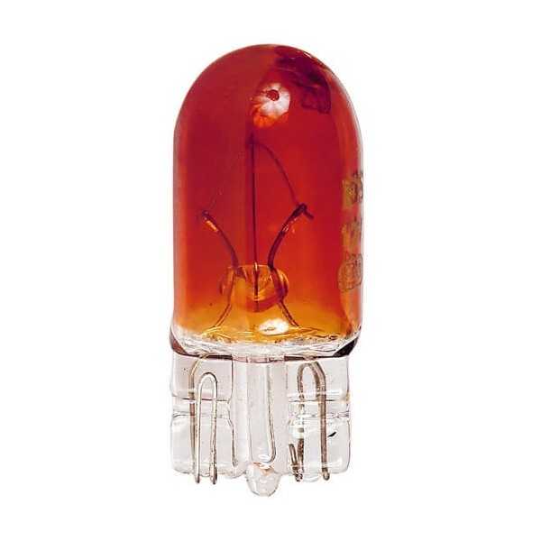 BLISTER 2 AMPOULES WEDGE 12V. 3W. T10 W2.1x9.5D AMBREE