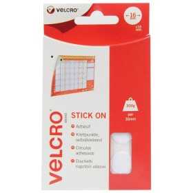 VELCROÂ® BRAND PASTILLES ADHESIVES D.16MM 16PCS BLANC - SCT