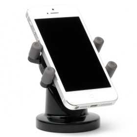 SUPPORT ROTATIF DOUBLE FONCTION POUR IPOD ET GSM NOIR - SCT