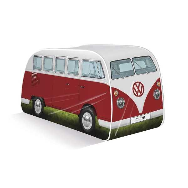 VW T1 BUS ENFANTS POP UP TENT - RED