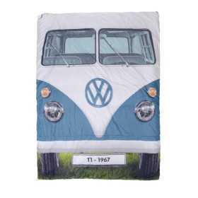 VW T1 BUS DOUBLE SAC DE COUCHAGE - BLEU / ROUGE