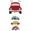 VW BEETLE MAGNET 3 PC SET IN EMBALLAGE BLISTER - SPECIAL |  | Décor...