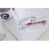 VW BEETLE PEN AVEC CHARM - ROSE (D) |  | Papeterie