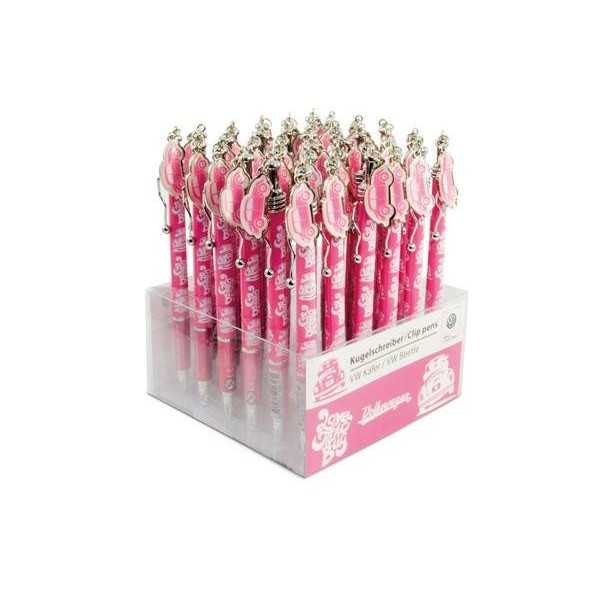 VW BEETLE PEN AVEC CHARM - ROSE (D) |  | Papeterie