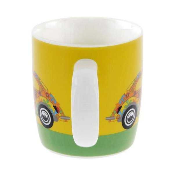 VW BEETLE CAFÃ‰ TASSE 370ml EN COFFRET - FLEURS