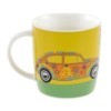 VW BEETLE CAFÉ TASSE 370ml EN COFFRET - FLEURS |  | Tasse & Mug