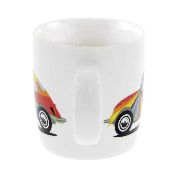 VW BEETLE CAFÃ‰ TASSE 370ml EN COFFRET - STRIPES