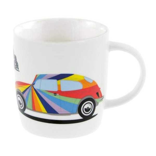 VW BEETLE CAFÉ TASSE 370ml EN COFFRET - STRIPES |  | Tasse & Mug