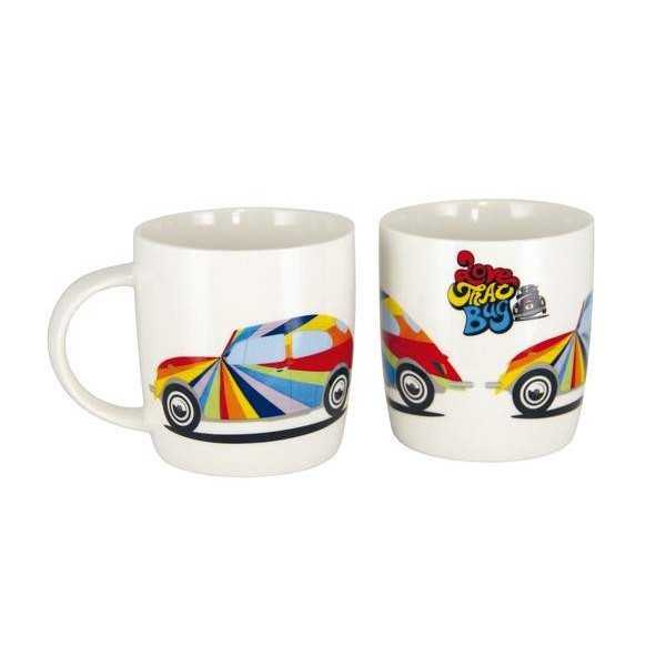 VW BEETLE CAFÉ TASSE 370ml EN COFFRET - STRIPES |  | Tasse & Mug