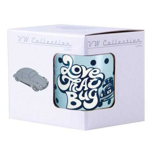 VW BEETLE CAFÉ TASSE 370ml EN COFFRET - AMOUR QUE BUG |  | Tasse & Mug