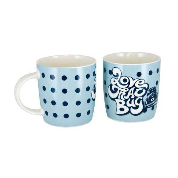VW BEETLE CAFÉ TASSE 370ml EN COFFRET - AMOUR QUE BUG |  | Tasse & Mug