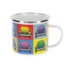 VW BEETLE ÉMAIL TASSE EN COFFRET de - MULTICOLOR |  | Tasse & Mug